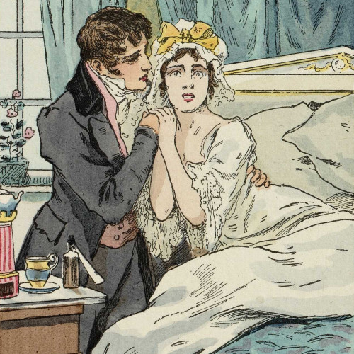 Adolphe et Ellénore malade
