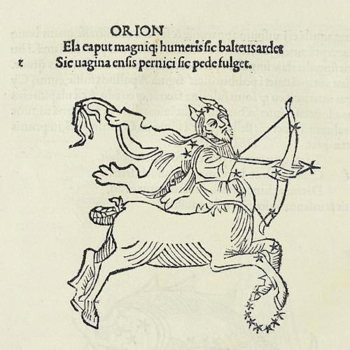 Orion dans l’Aratus de Manuce