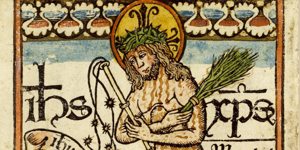 L'Homme de douleurs apparaissant à sainte Brigitte de Suède