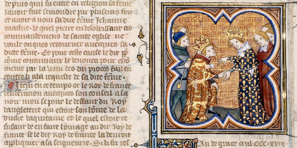 Hommage d’Édouard III à Philippe VI de Valois en 1329