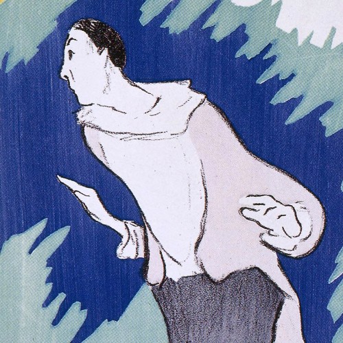 Jules Mevisto déguisé en Pierrot