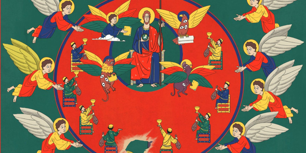 Mission Apocalypse : vision du Christ et du tétramorphe