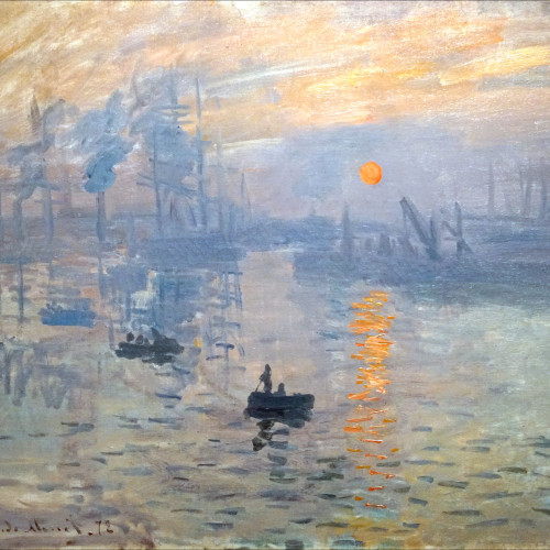 Naissance de l’impressionnisme :  Impression soleil levant