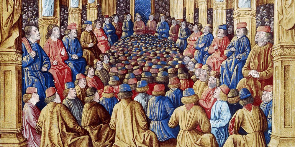 Le pape Urbain II prêche la première croisade