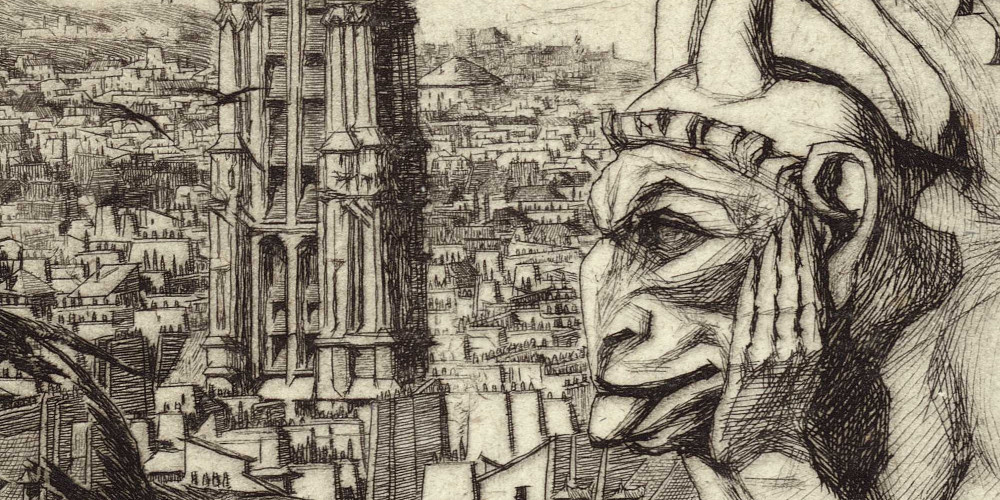 La chimère la plus célèbre de Notre-Dame de Paris