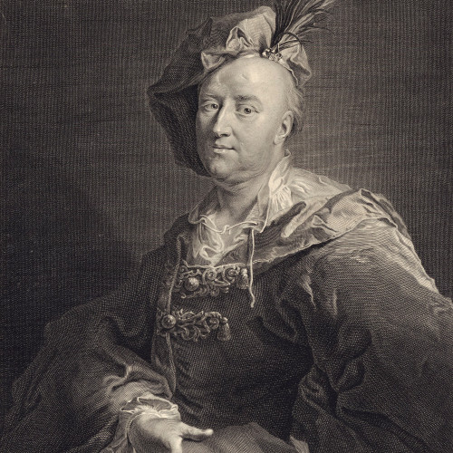 François Chéreau, d’après Robert Levrac-Tournières, portrait de Guillaume-Louis Pécour (vers 1651-1729), 1729