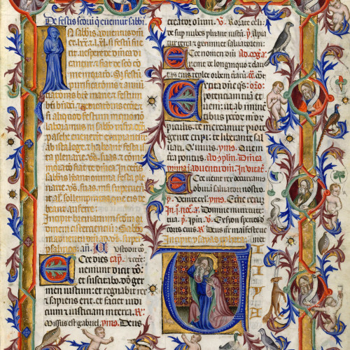Page du Bréviaire de Martin d’Aragon