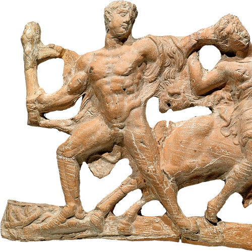 Héraclès combattant une Amazone