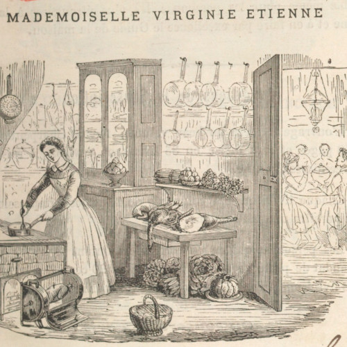 Guide manuel illustré de la cuisinière de Paris et de la province