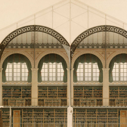 La Bibliothèque Sainte-Geneviève, 1844-1850
