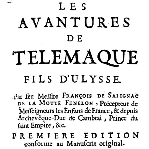 Les avantures de Télémaque fils d’Ulysse