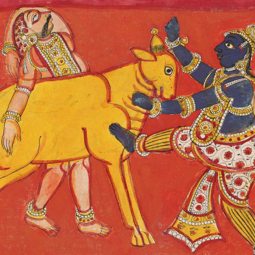Les prouesses de Krishna