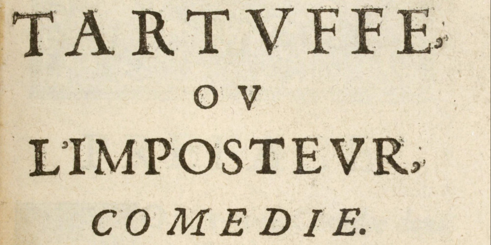 Le tartuffe, ou L'imposteur, comédie par J.-B. P. de Molière