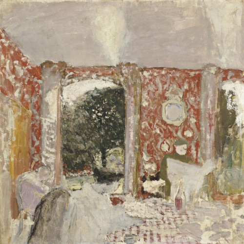 La salle à manger rouge