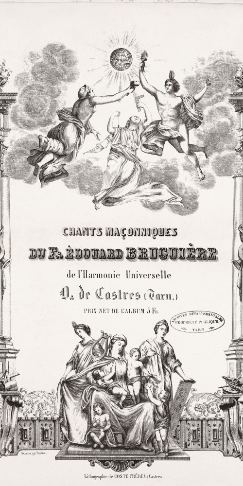 Chants maçonniques du F... Édouard Brughière
