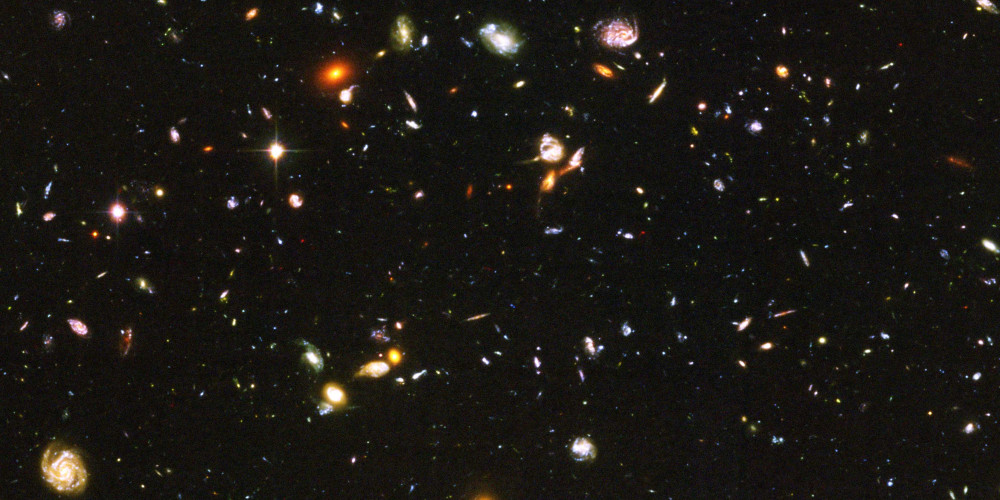 L’univers profond vu par le télescope spatial Hubble