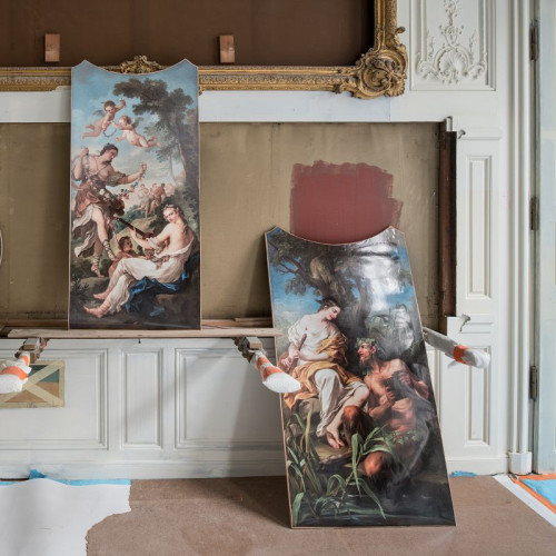 Rénovation du salon Louis XV