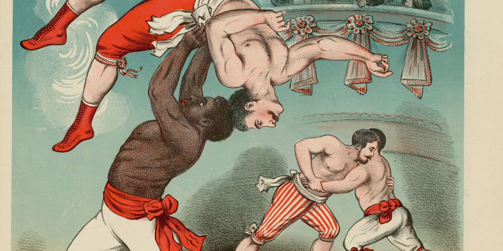 Grandes luttes aux Folies-Bergère, troupe Pietro