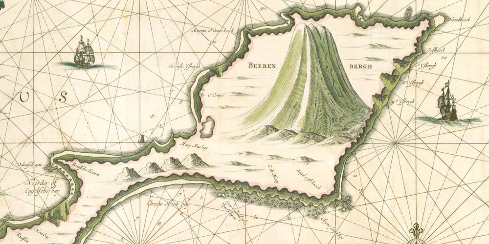 Carte de l’île Jan Mayen