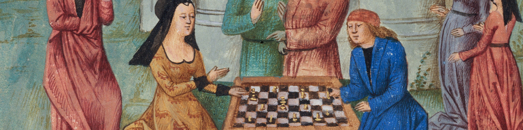 

Partie d'échecs devant un château, par le Maître de Liedekerke


