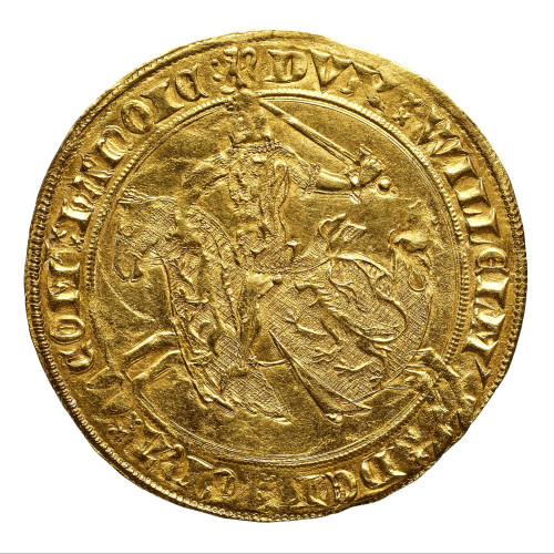 Franc à cheval de Guillaume III de Hainaut