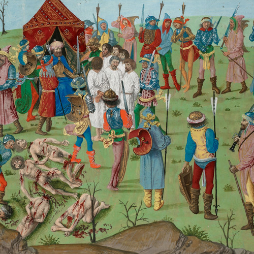 Bâyezid Ier massacrant les prisonniers chrétiens (1396)