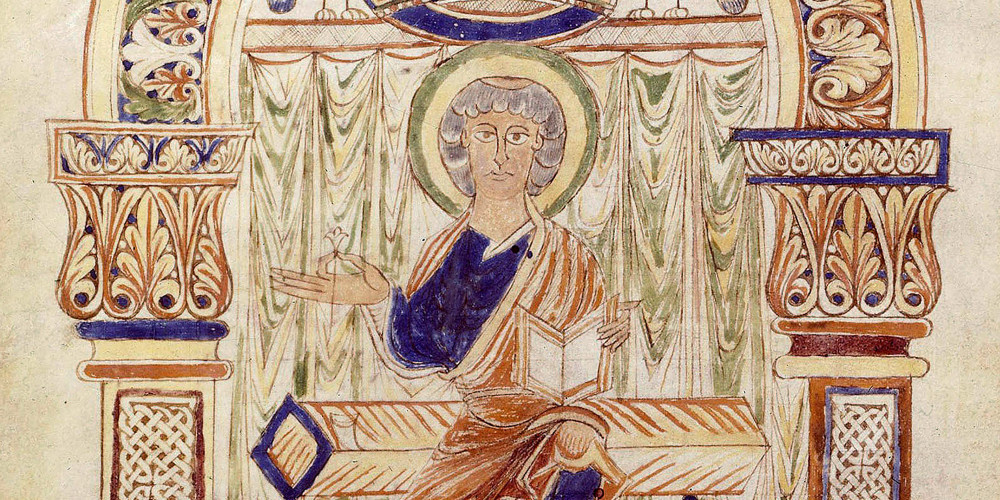 Saint Grégoire dictant à ses scribes