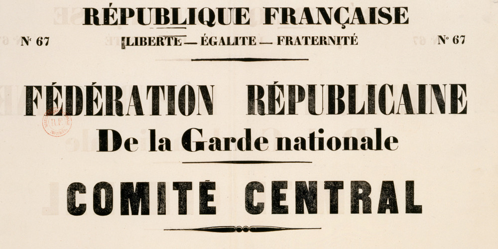En plus de son Journal officiel, les autorités de la Commune de Paris diffusèrent presque quotidiennement plusieurs affiches.