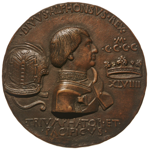 Médaille d’Alphonse V, roi d’Aragon
