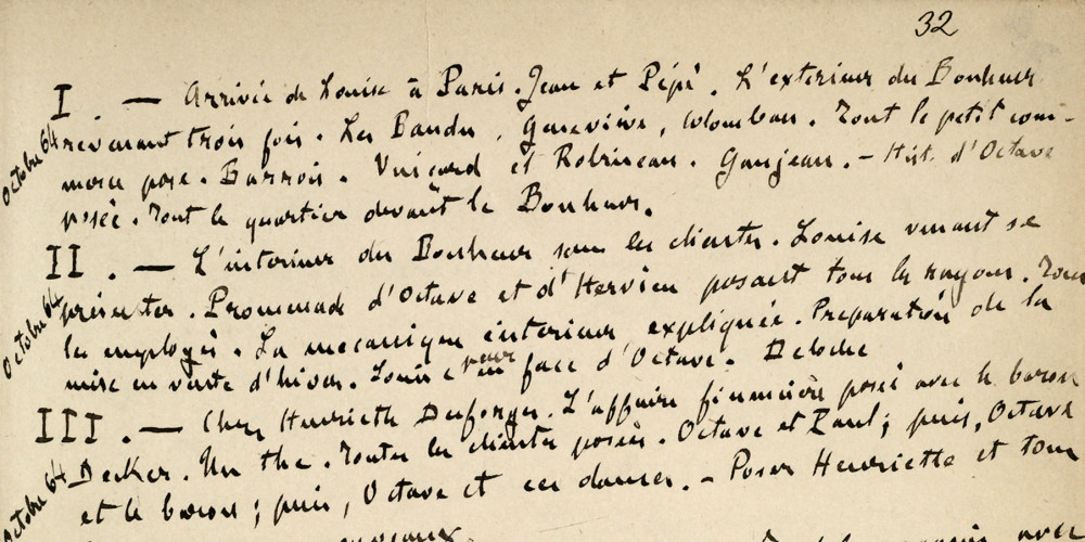Plan général des chapitres I à VII