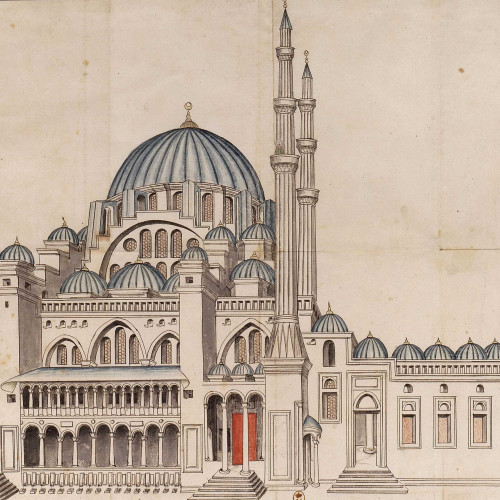 Vue de la mosquée Suleymaniyye à Istanbul