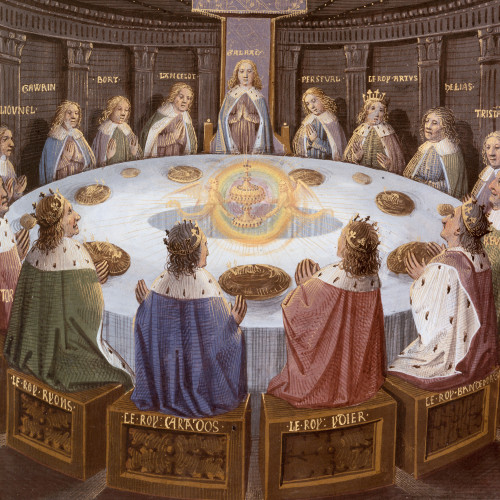 Cinq chevaliers emblématiques de la Table ronde