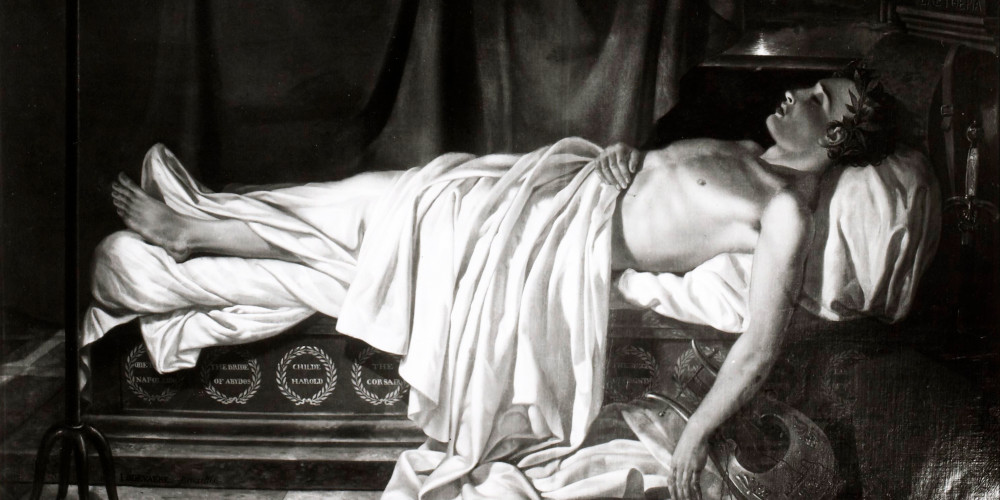 La mort de lord Byron