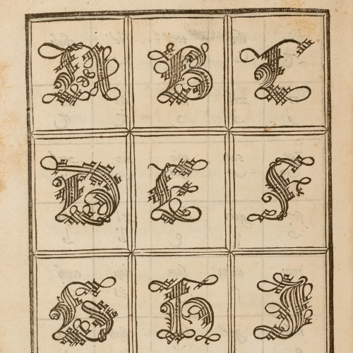 Modèle d’alphabet à écrire