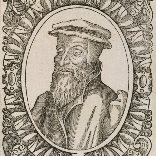 Portrait de Robert Estienne, Parisien, imprimeur du roi