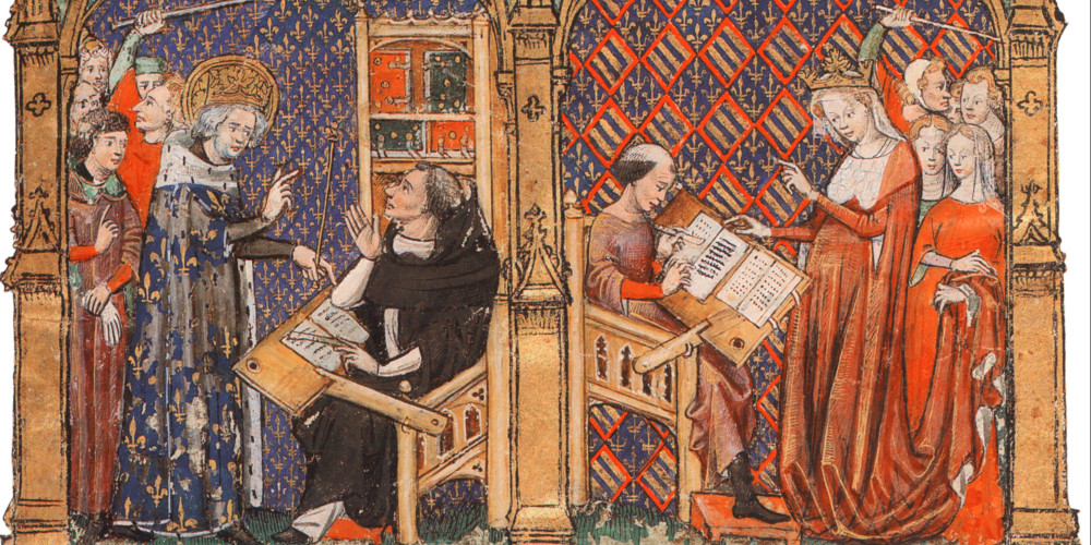 Louis IX et Jeanne de Bourgogne commandent le livre