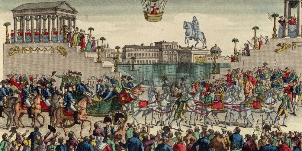 Entrée de Louis XVIII à Paris en 1814