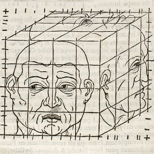 Lettre, visage et perspective 3