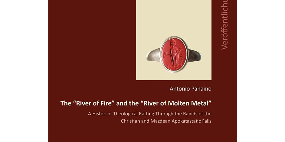 Panaino, A. (2021), The River of Fire and the River of Molten Metal: A Historico-Theological Rafting Through the Rapids of the Christian and Mazdean Apokatastatic Falls. Vienne : Austrian Academy of Sciences Press.