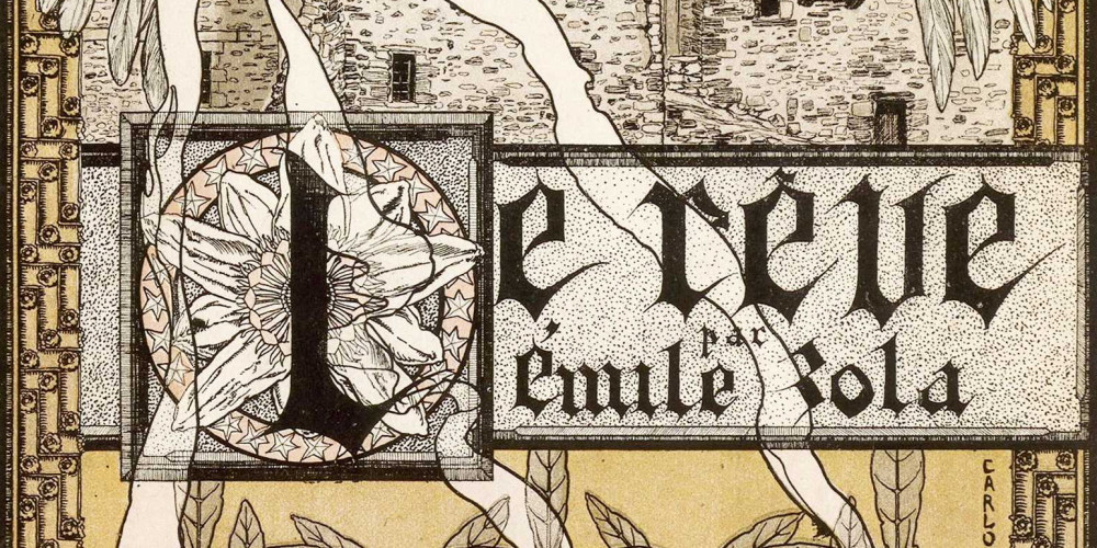 Illustration de couverture pour Le rêve, édition Flammarion