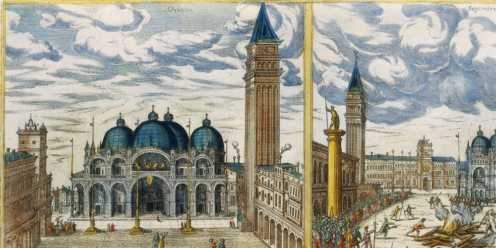 Incendie du palais des Doges de Venise en 1577