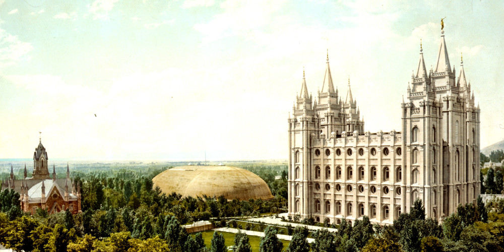 Temple Square à Salt Lake City