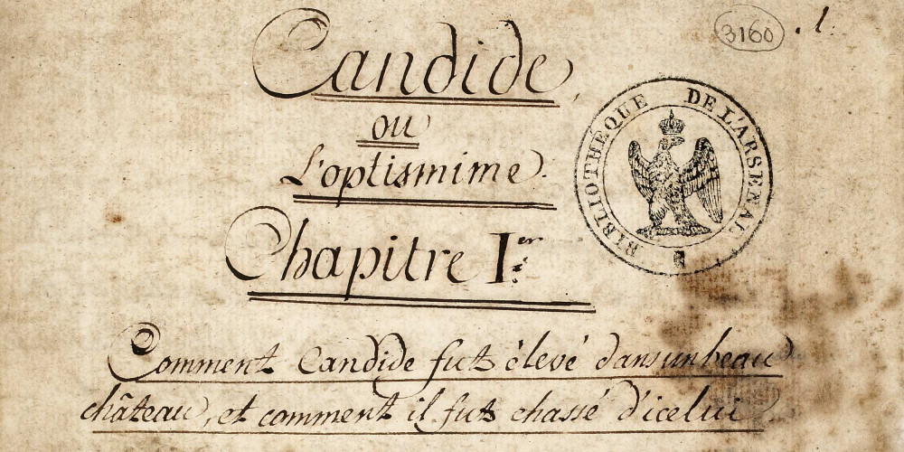 Manuscrit de Candide