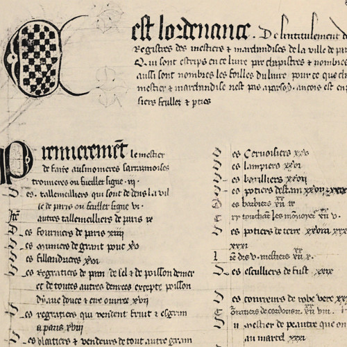 Le Livre des métiers