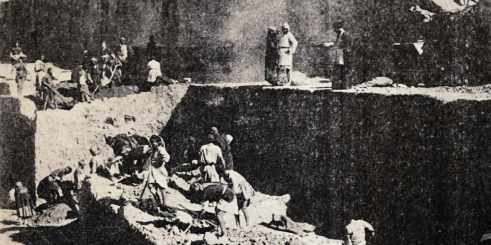 Fouilles de Jacques de Morgan à Suse en 1902