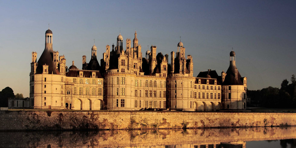 Château De Chambord : la pierre de tuffeau