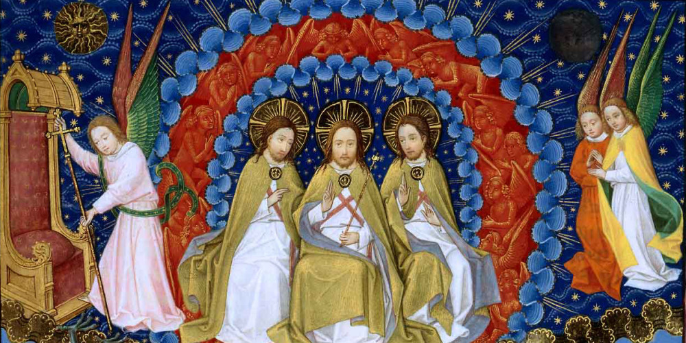 La Sainte Trinité et le châtiment des anges rebelles