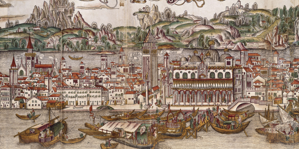 Vue de Venise (détail)