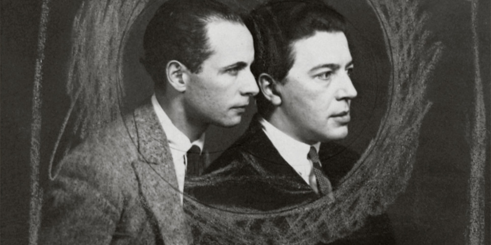 Louis Aragon et André Breton en 1929
