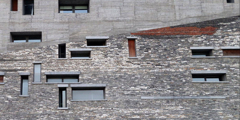 Façade du musée d'histoire de Ningbo